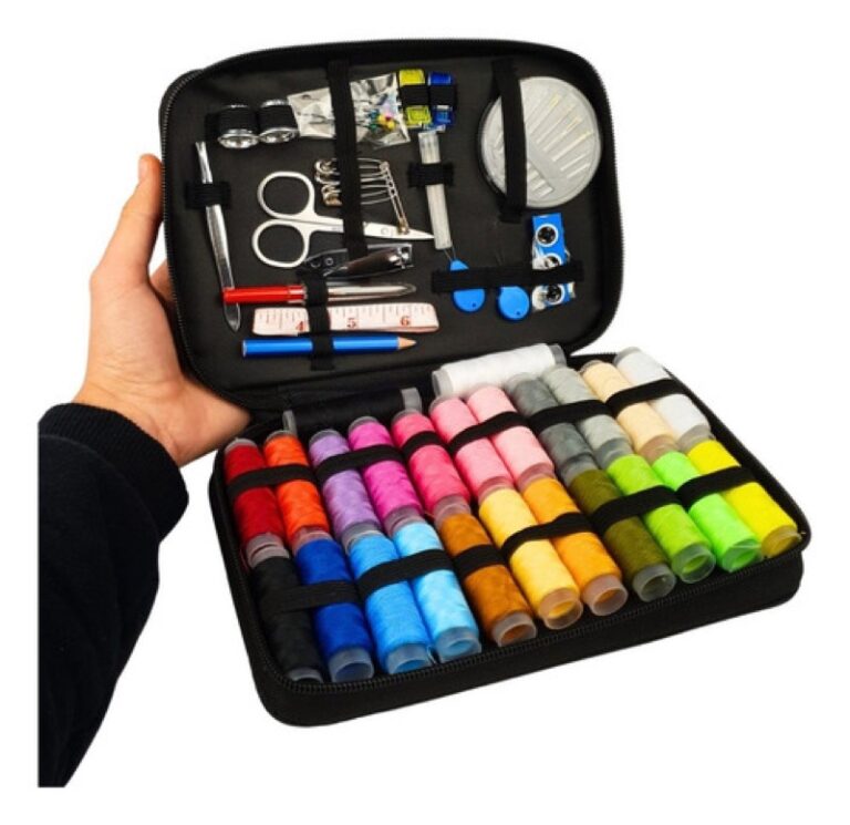 Kit de costura de emergência para o dia do casamento