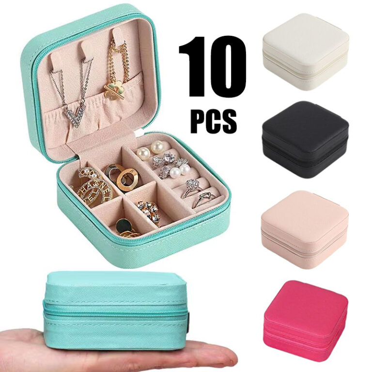 Kit de porta-joias portátil para convite de madrinha