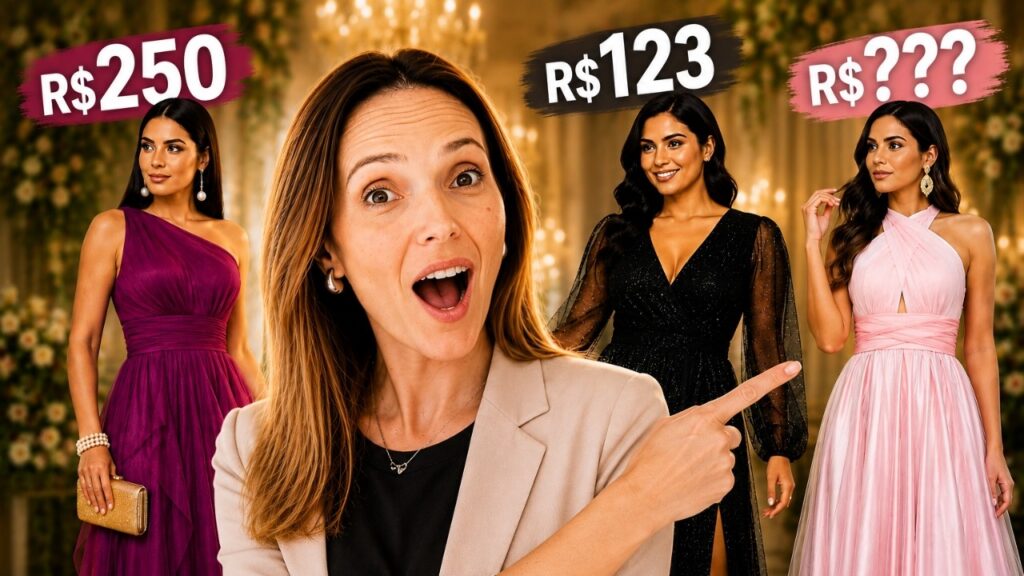 Vídeo sobre os dez modelos de vestido de madrinha