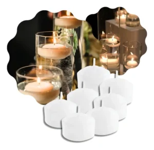 Kit com 30 velas flutuantes