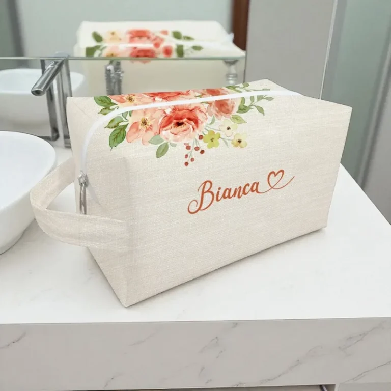 Necessaire personalizada com nome