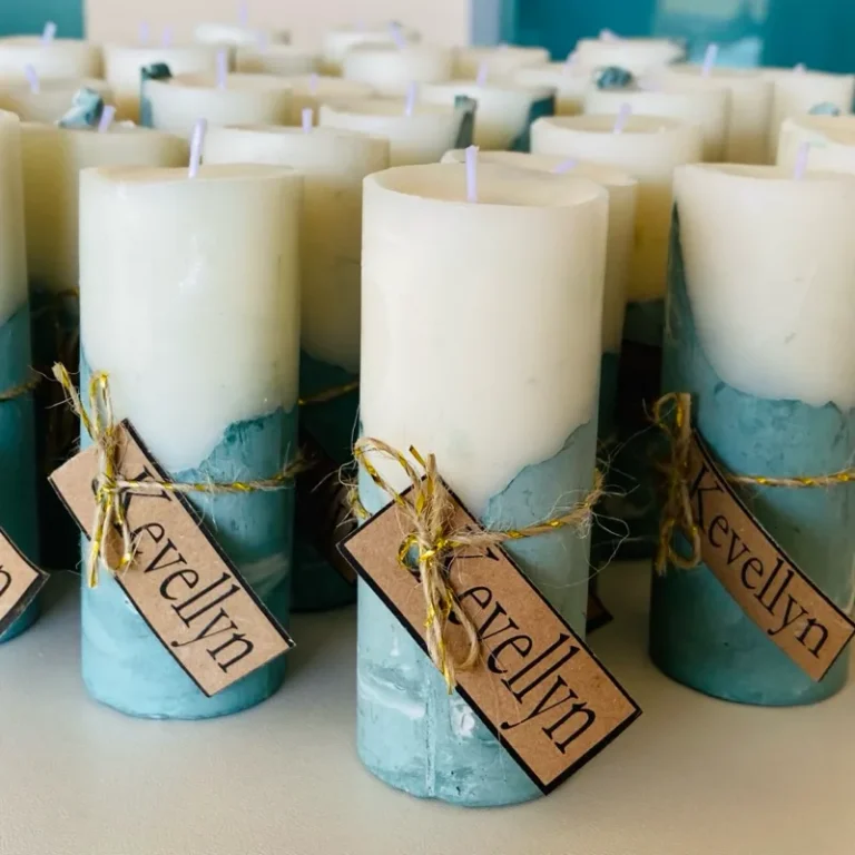 Kit de velas aromáticas personalizadas