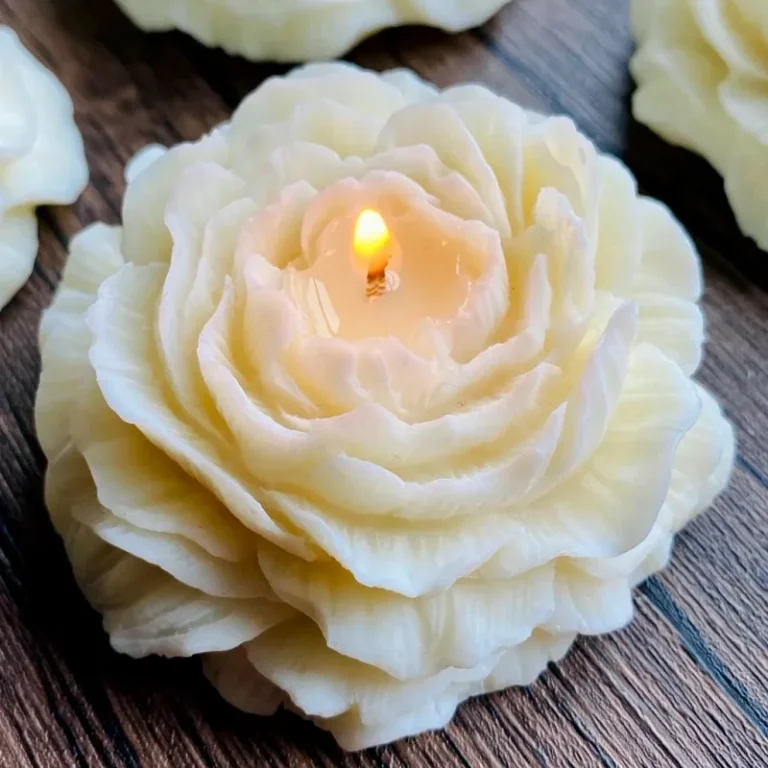 Vela aromática de peônia