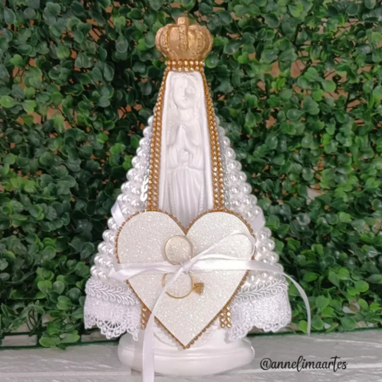 Porta-alianças de Nossa Senhora Aparecida