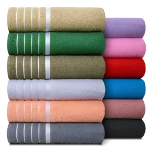Kit com 4 toalhas de banho grandes