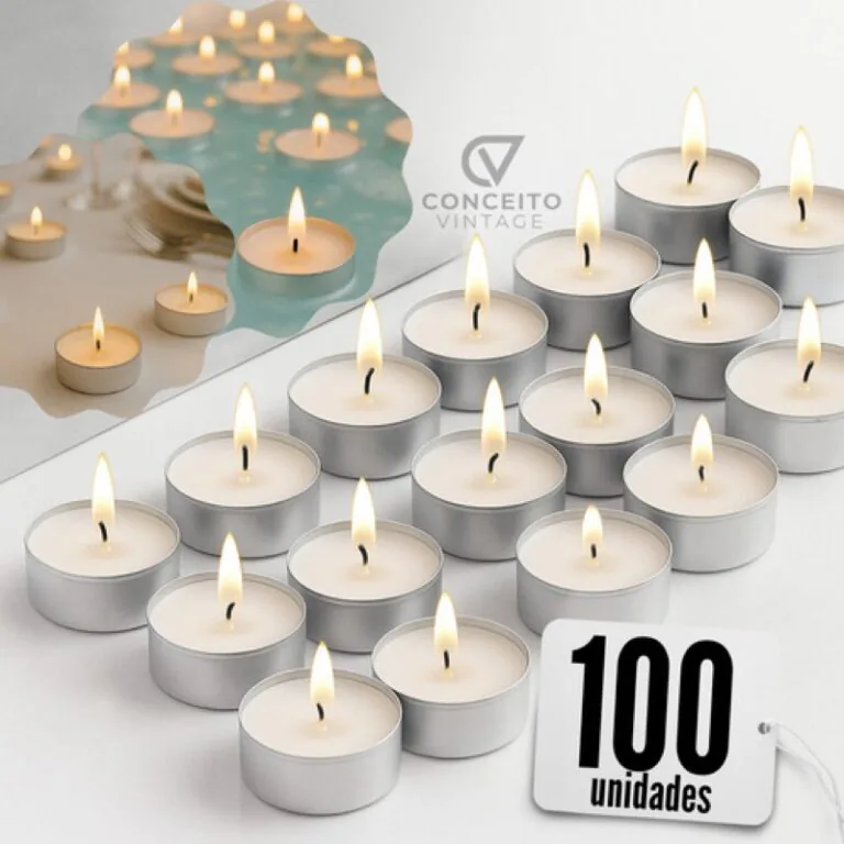 Velas rechaud para espalhar pelo ambiente do casamento